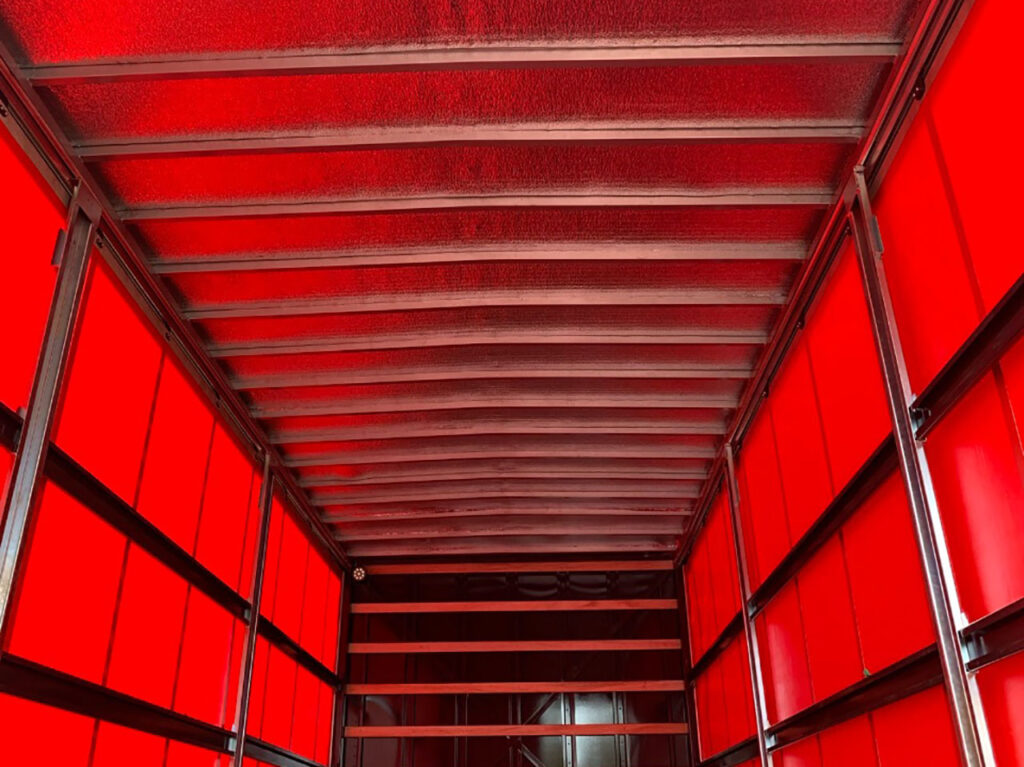 Slider com teto em galvanizado e manta térmica f07